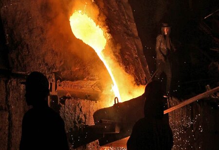 Output of Core sectors Rise up to 56.1% on Low Base Effect. Steel, Cement Gains in Triple-Digit