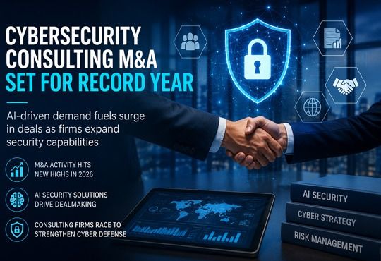 Cybersecurity Consulting M&A Set for Record Year as AI Drives Dealmaki