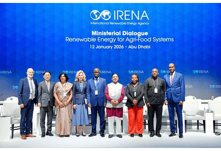 India Pushes Renewable Energy for Agrifood Systems at IRENA Talks