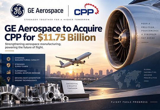 GE Aerospace to Acquire CPP for $11.75 Billion