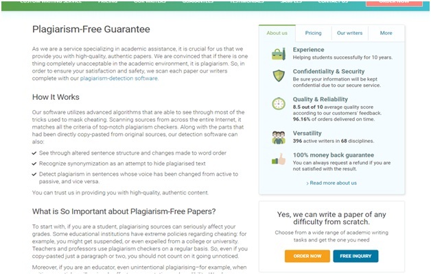 Plagiarism-Free Academic Writing 