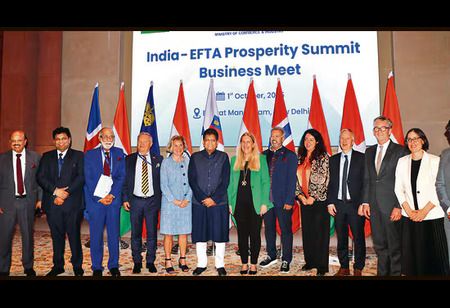 India-EFTA Trade Deal Begins: $100B Investment, 10L Jobs
