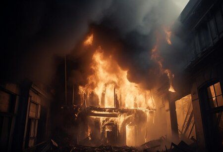 Services are Interrupted as Fire Breaks Out at the Prayagraj BSNL Office