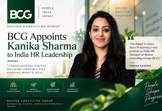 BCG Appoints Kanika Sharma to India HR Leadership