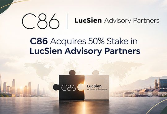 C86 Acquires 50% Stake in LucSien Advisory Partners