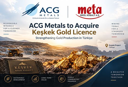 ACG Metals to Acquire Keşkek Gold Licence