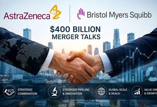 AstraZeneca–Bristol Myers Talks Spark Mega M&A Revival