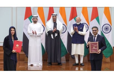 India, UAE Target $200 Billion Trade by 2032, Deepen Ties