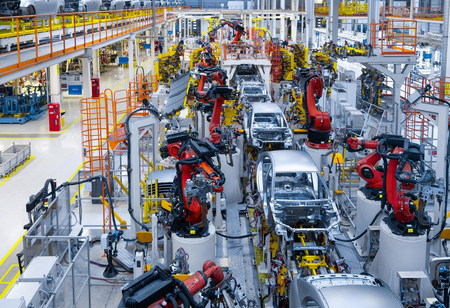 Piyush Goyal Pays a visit to the Tesla Facility