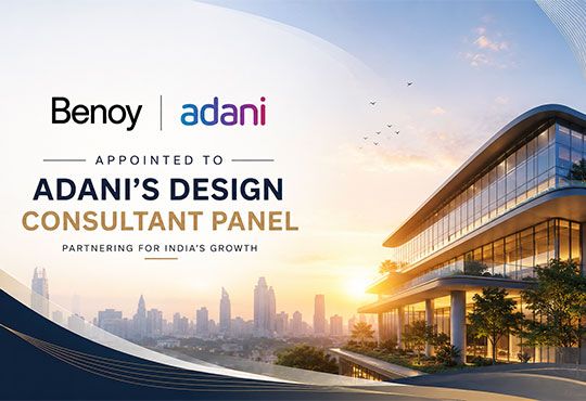 Benoy Appointed to Adani’s Design Consultant Panel