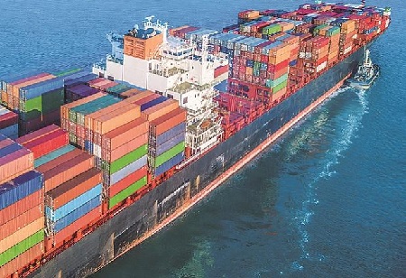 India seemed to sail towards record goods exports this FY amid turbulent waters 