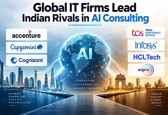 Global IT Firms Lead Indian Rivals in AI Consulting
