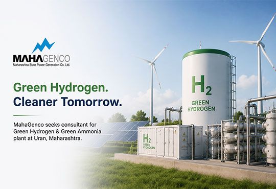 MahaGenco Seeks Consultant for Green Hydrogen Plant
